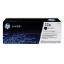 HP 12A μαύρο γνήσιο τόνερ LaserJet