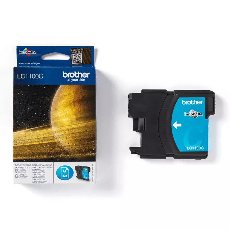 Brother LC1100C μελανοδοχείο 1 τεμ. γνήσιο κυανό