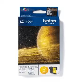 Brother LC1100Y μελανοδοχείο 1 τεμ. γνήσιο κίτρινο