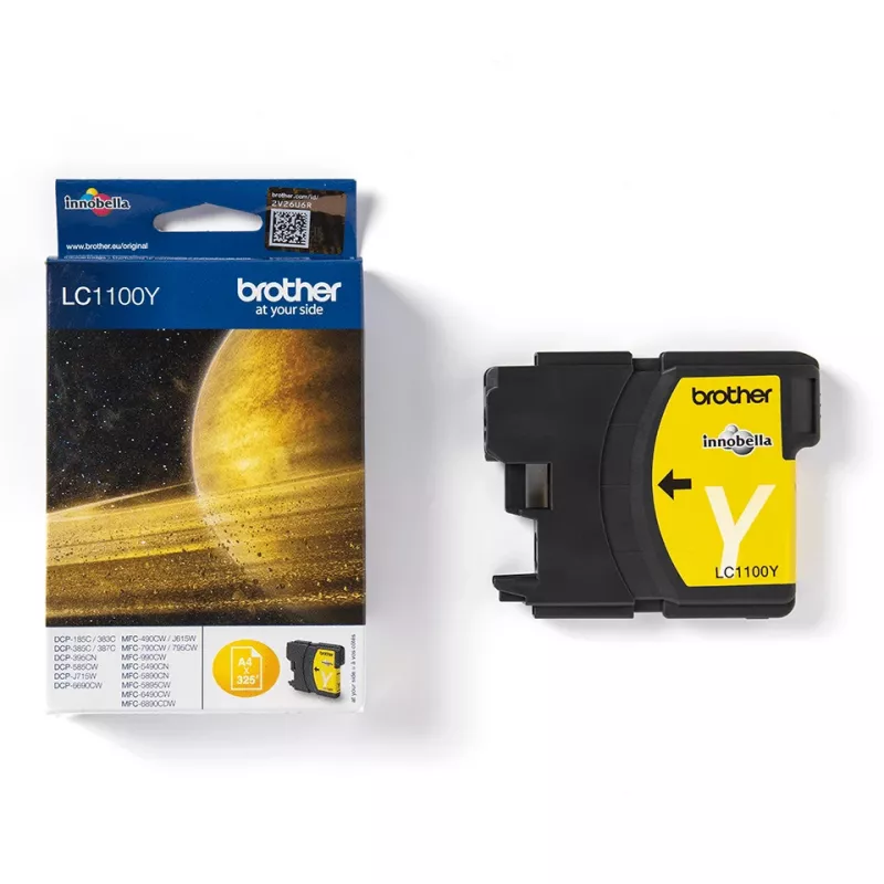 Brother LC1100Y μελανοδοχείο 1 τεμ. γνήσιο κίτρινο