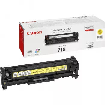 Canon CRG-718 Y τόνερ 1 τεμ. γνήσιο κίτρινο