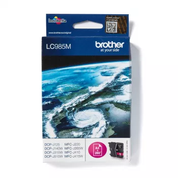 Brother LC985M μελανοδοχείο 1 τεμ. γνήσιο ματζέντα