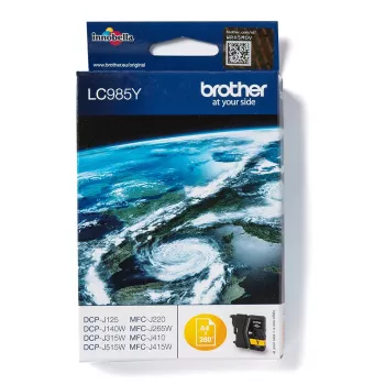 Brother LC985Y μελανοδοχείο 1 τεμ. γνήσιο κίτρινο