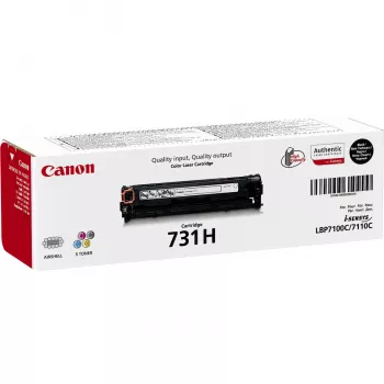 Τόνερ Canon 731H 1 τεμ. γνήσιο μαύρο 6000 σελίδες