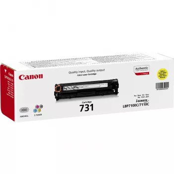 Canon 731 τόνερ 1 τεμ. γνήσιο κίτρινο