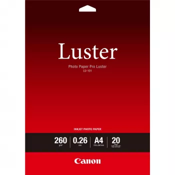 Φωτογραφικό χαρτί, Canon, LU-101 Luster φωτογραφικό χαρτί Pro A4 - 20 φύλλα