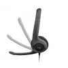 LOGITECH headset - H390 - USB-A - μαύρο