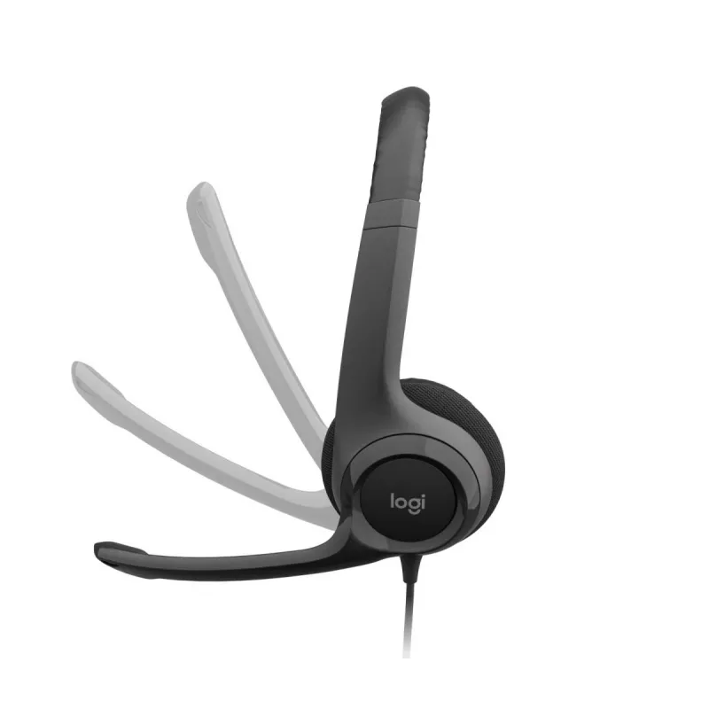 LOGITECH headset - H390 - USB-A - μαύρο