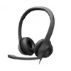 LOGITECH headset - H390 - USB-A - μαύρο