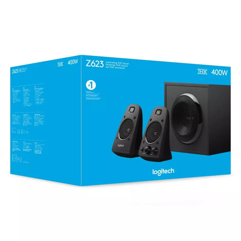 Ηχείο Logitech SPEAKER 2.1 Z623/980-000403 200W
