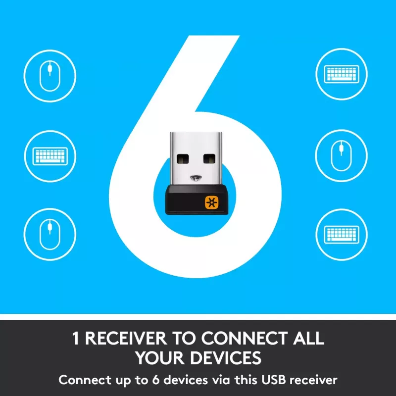 Ποντίκι Logitech Marathon M705 RF Wireless