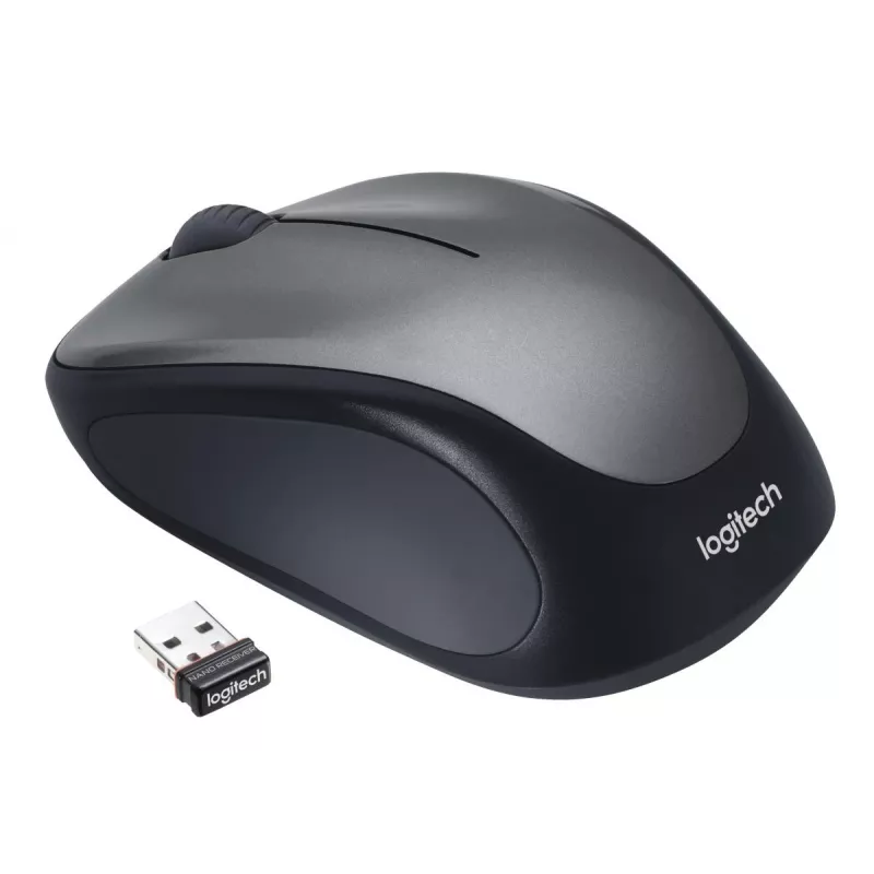 LOGITECH ασύρματο ποντίκι M235 Dark Grey