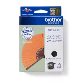 Μελανοδοχείο Brother LC129XLBK μαύρο
