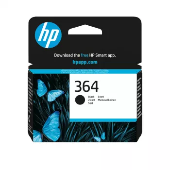 HP 364 γνήσιο μελανοδοχείο εκτυπωτή μαύρο