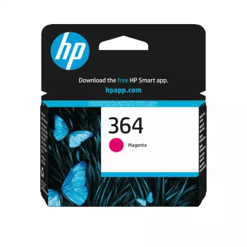 HP 364 γνήσιο μελανοδοχείο ματζέντα