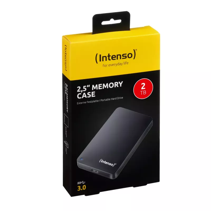 Εξωτερικός σκληρός δίσκος Intenso 2TB USB 3.0 2,5 ίντσες Memory Case