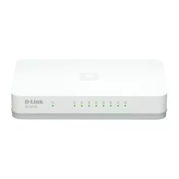 D-Link GO-SW-8G/E διακόπτης δικτύου unmanaged Gigabit Ethernet (10/100/1000) λευκό