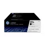 HP 85A συσκευασία 2 τεμ. μαύρα γνήσια δοχεία τόνερ LaserJet