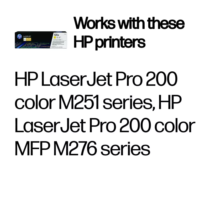 HP 131A κίτρινο γνήσιο δοχείο τόνερ LaserJet