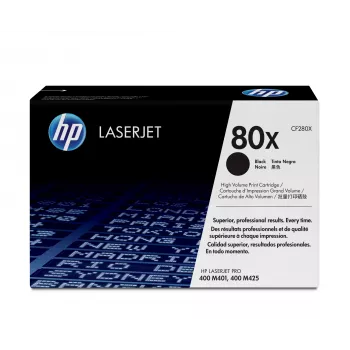 Κασέτα τόνερ HP 80X High Yield CF280X 10000 σελίδες μαύρη