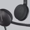 LOGITECH H340 - USB - ακουστικό - μαύρο