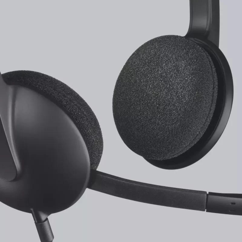LOGITECH H340 - USB - ακουστικό - μαύρο