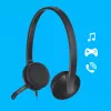 LOGITECH H340 - USB - ακουστικό - μαύρο