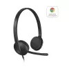LOGITECH H340 - USB - ακουστικό - μαύρο