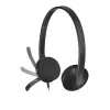 LOGITECH H340 - USB - ακουστικό - μαύρο