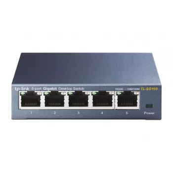 Μη διαχειριζόμενο switch TP-Link TL-SG105 5-Port 10/100/1000Mbps