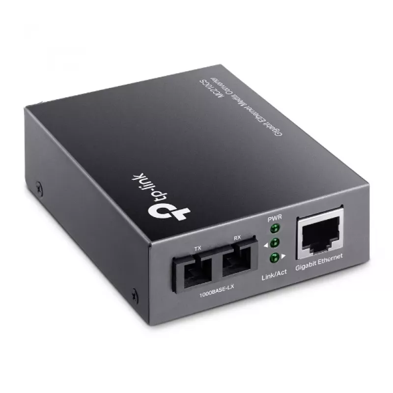 Μετατροπέας μέσων TP-Link MC210CS, Gigabit, 1000 Mbit/s, βύσμα SC αρσενικό