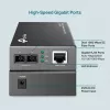 Μετατροπέας μέσων TP-Link MC210CS, Gigabit, 1000 Mbit/s, βύσμα SC αρσενικό