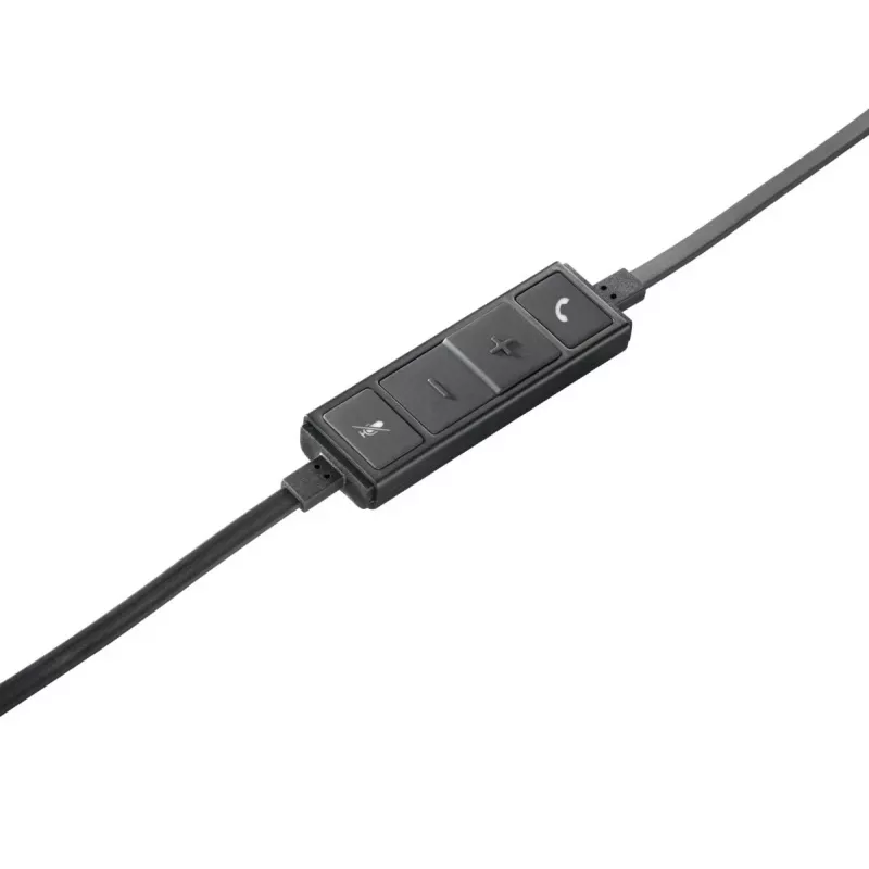 LOGITECH H650e - USB - ακουστικό στερεοφωνικό