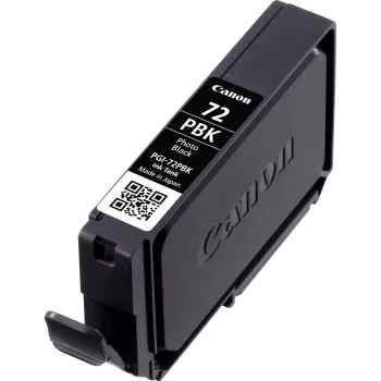 Canon PGI-72PBK φωτογραφική μαύρη μελανιοταινία με βάση βαφή τυπικής διάρκειας 510 σελίδες