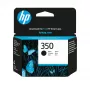 HP 350 γνήσιο μαύρο δοχείο μελάνης