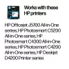 HP 350 γνήσιο μαύρο δοχείο μελάνης