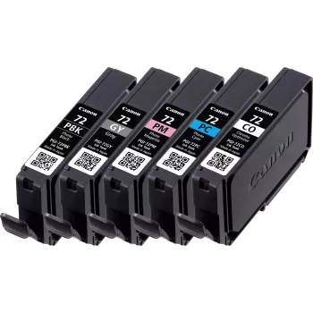 Canon PGI-72 PBK/GY/PM/PC/CO 5 δοχεία μελάνης πολλαπλή συσκευασία