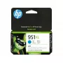 HP 951XL γνήσιο δοχείο μελάνης cyan (υψηλή απόδοση)