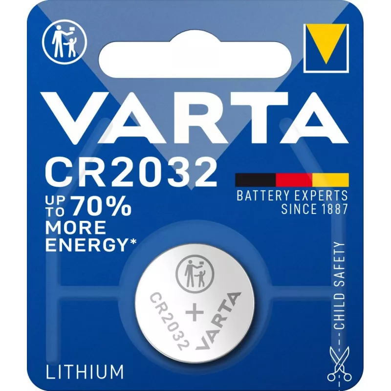 Μπαταρία μίας χρήσης Varta CR2032 V 1-BL (6032) λιθίου