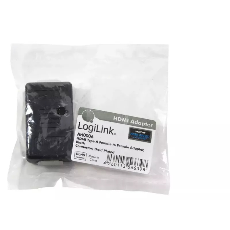 Προσαρμογέας HDMI LogiLink AH0006 μαύρο