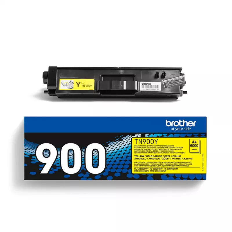 Brother TN-900Y φυσίγγιο τόνερ 1 τεμ. γνήσιο κίτρινο