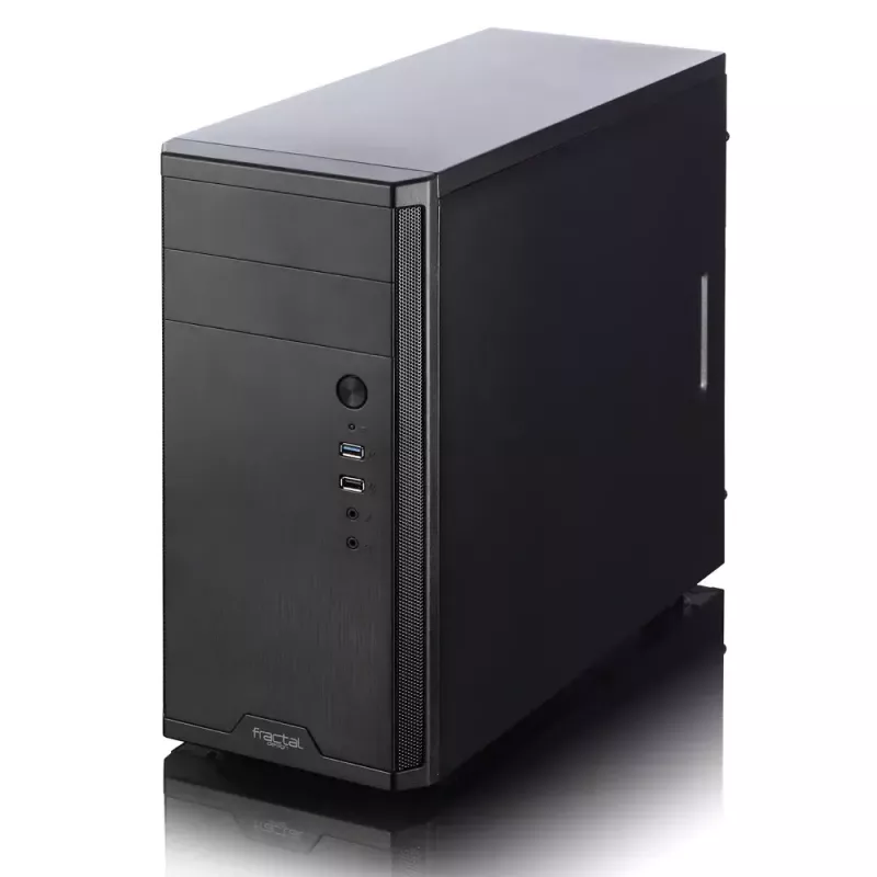 Κουτί PC Fractal Design Core 1100 Mini Tower μαύρο