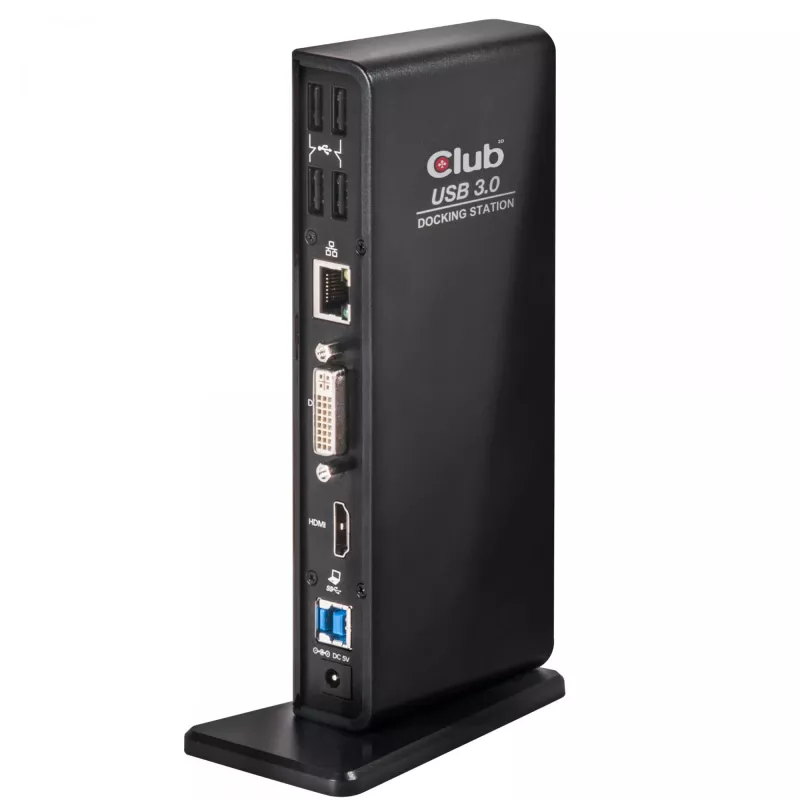 CLUB3D USB Gen1 Type A Dual Display (HDMI και DVI) DisplayLink™ σταθμός βάσης