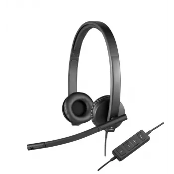 LOGITECH H570e - USB - Στερεοφωνικό headset