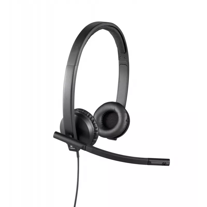 LOGITECH H570e - USB - Στερεοφωνικό headset