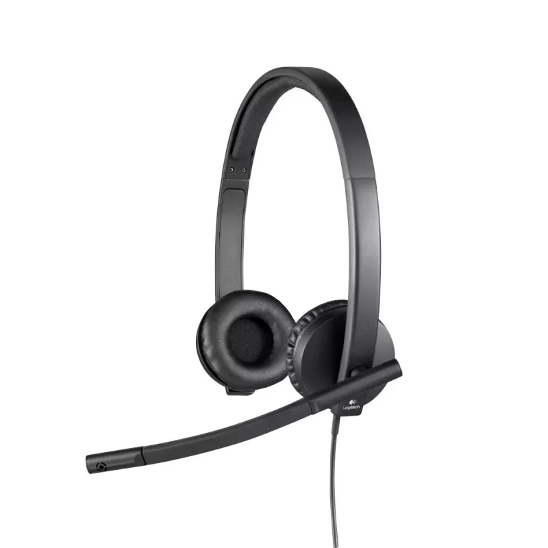 LOGITECH H570e - USB - Στερεοφωνικό headset