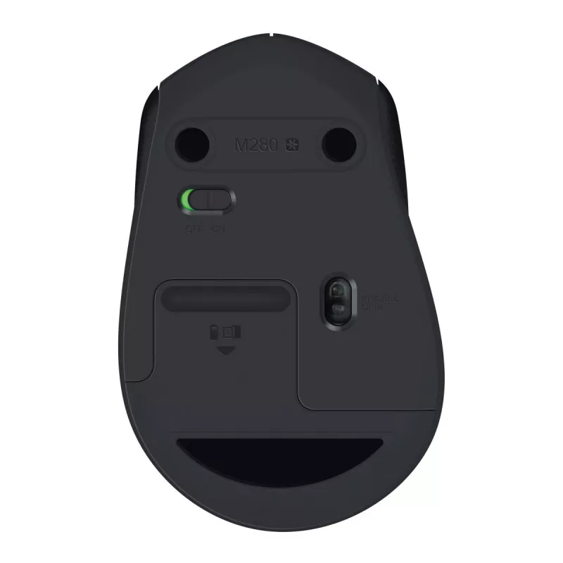 LOGITECH Ασύρματο ποντίκι M280-μαύρο 2.4GHz