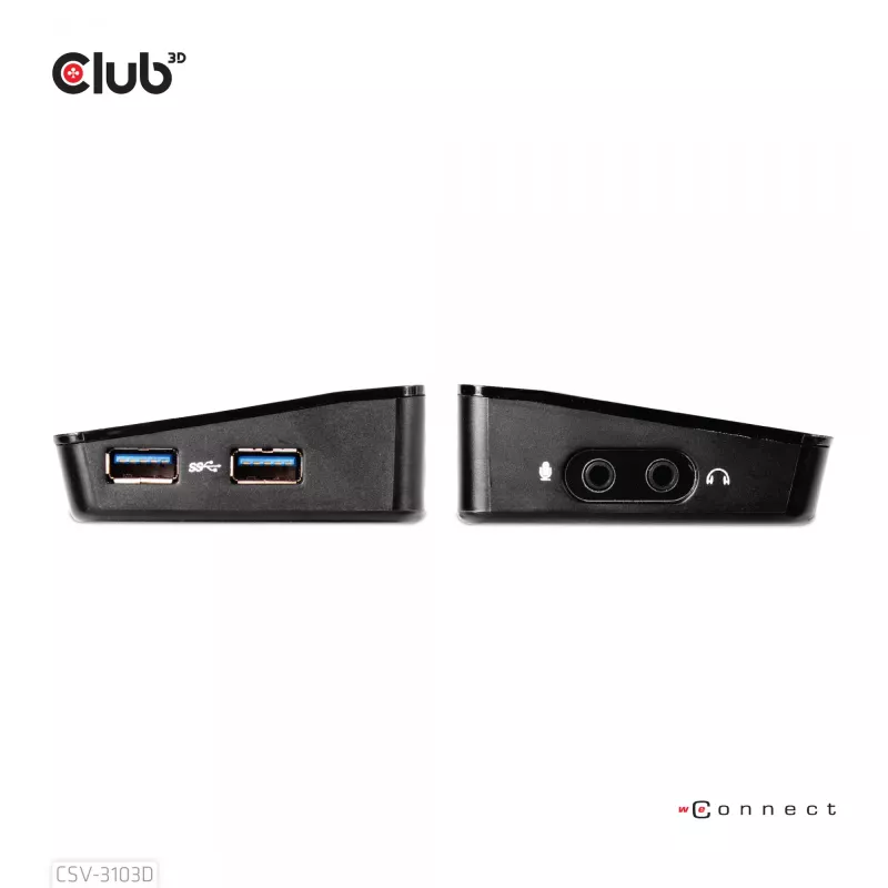 CLUB3D CSV-3103D The Club 3D Universal USB 3.1 Gen 1 UHD 4K σταθμός βάσης DisplayLink™