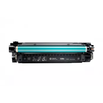 HP 508X High Yield μαύρο γνήσιο τόνερ LaserJet, 12.500 σελίδες, μαύρο, 1 τεμ.