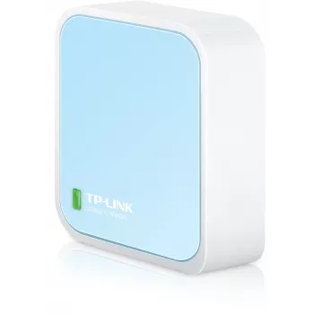 TP-Link TL-WR802N Ασύρματος δρομολογητής Fast Ethernet Single-Band (2,4 GHz) Μπλε, Λευκό